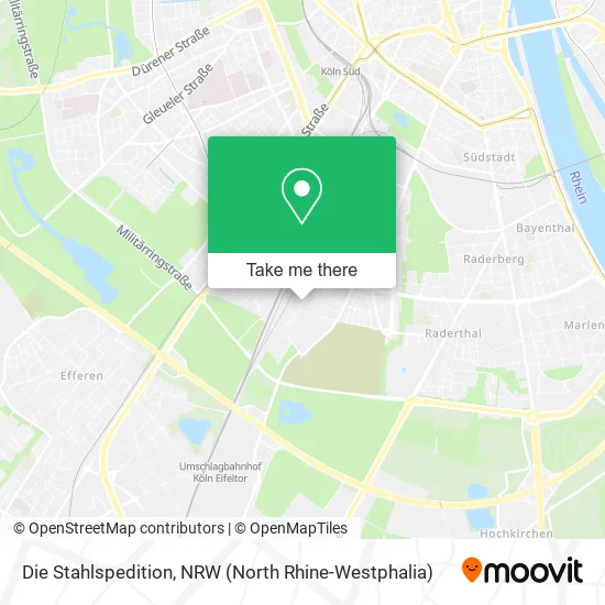 Карта Die Stahlspedition