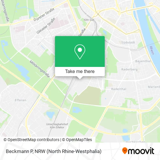 Карта Beckmann P