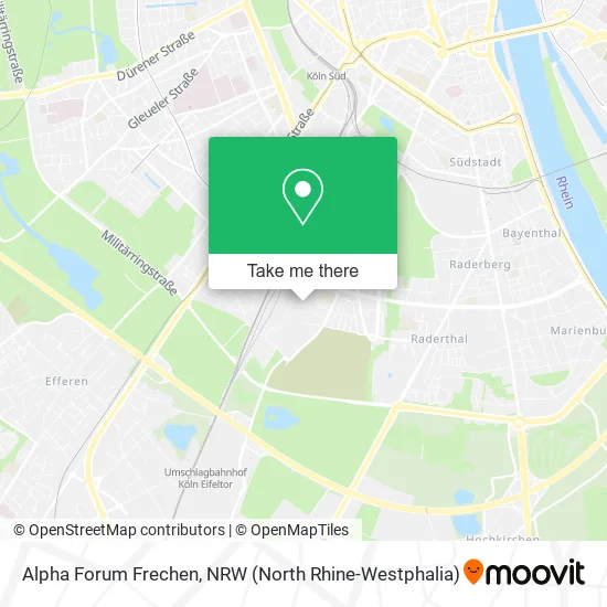 Карта Alpha Forum Frechen