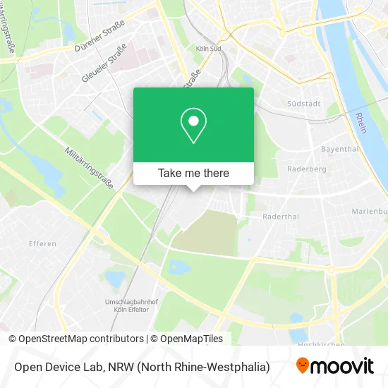 Карта Open Device Lab