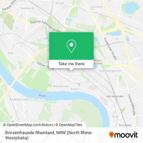 Карта Börsenfreunde Rheinland