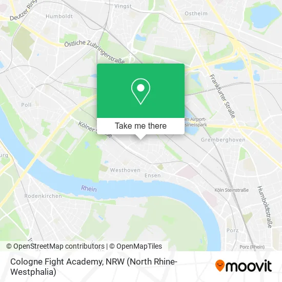 Карта Cologne Fight Academy