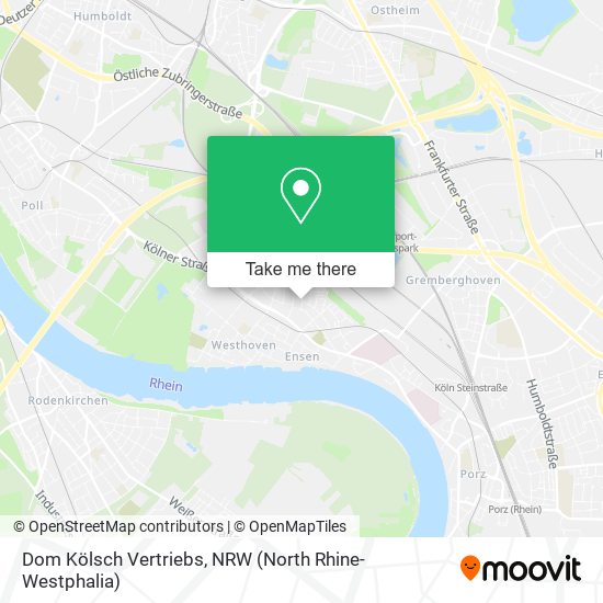 Dom Kölsch Vertriebs map