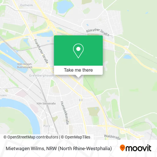 Карта Mietwagen Wilms