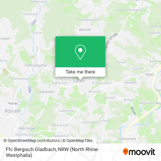 Ffc Bergisch Gladbach map