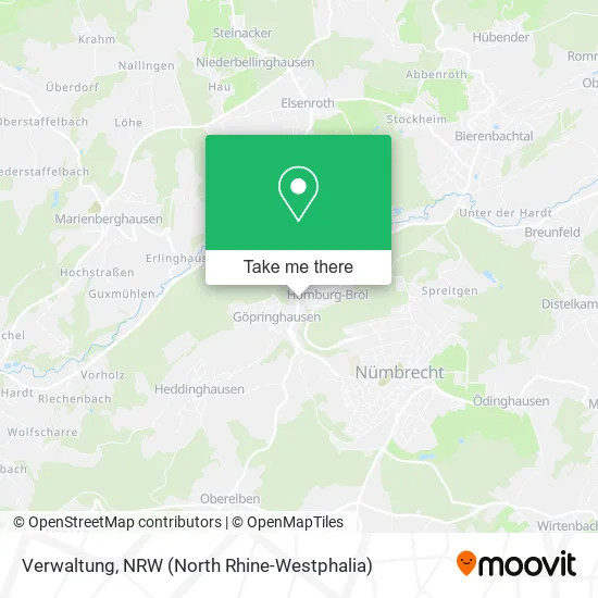 Карта Verwaltung