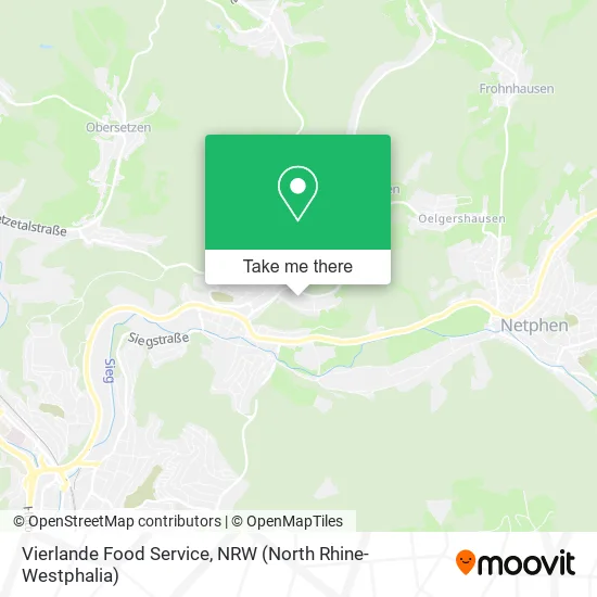 Карта Vierlande Food Service