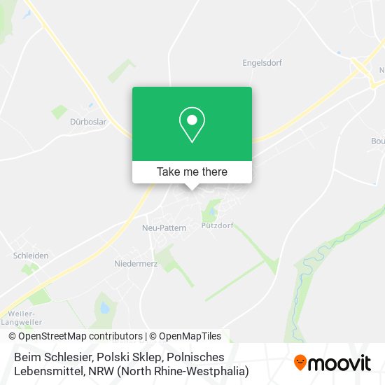 Beim Schlesier, Polski Sklep, Polnisches Lebensmittel map