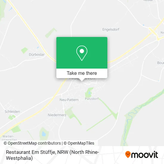 Restaurant Em Stüffje map