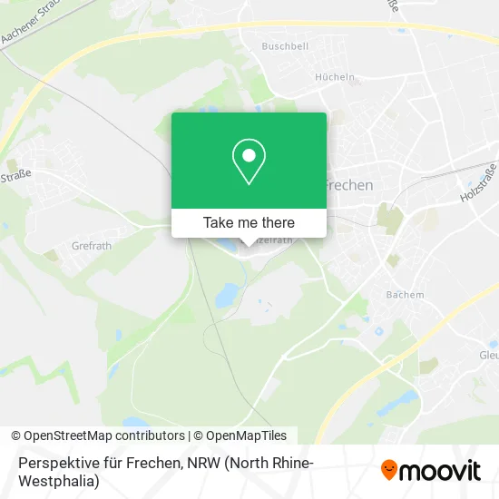 Perspektive für Frechen map