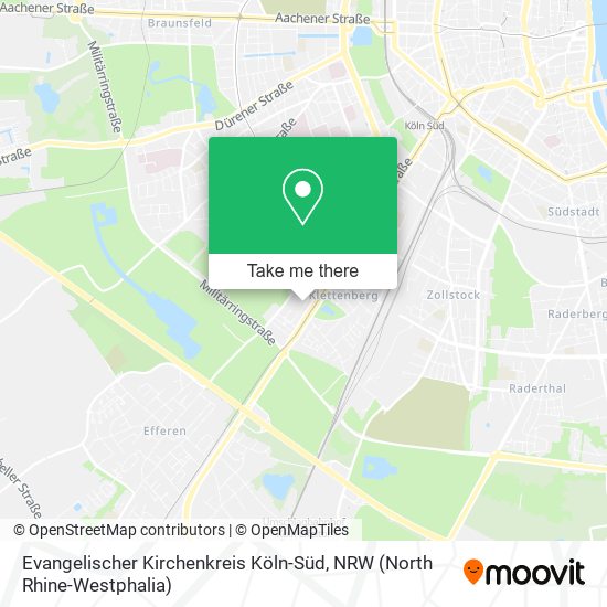 Evangelischer Kirchenkreis Köln-Süd map