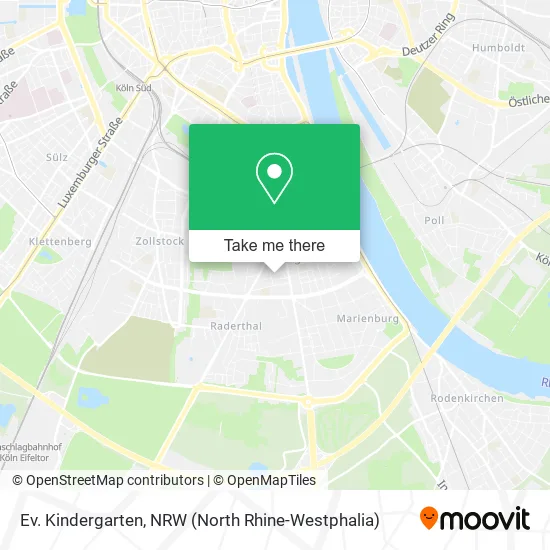 Ev. Kindergarten map