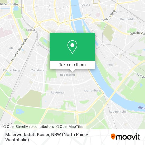 Malerwerkstatt Kaiser map
