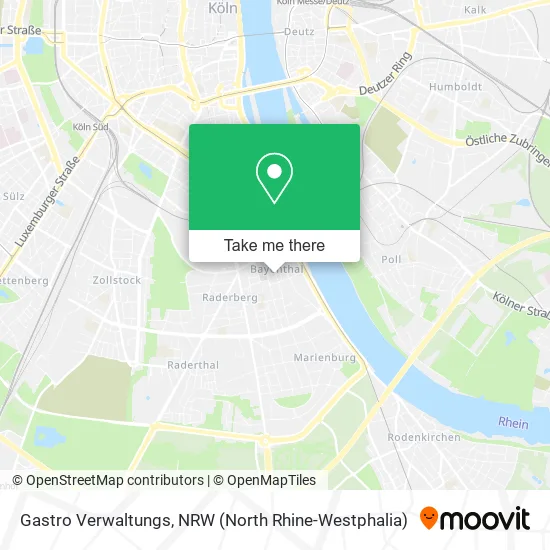 Карта Gastro Verwaltungs
