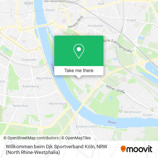 Willkommen beim Djk Sportverband Köln map