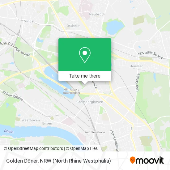 Карта Golden Döner