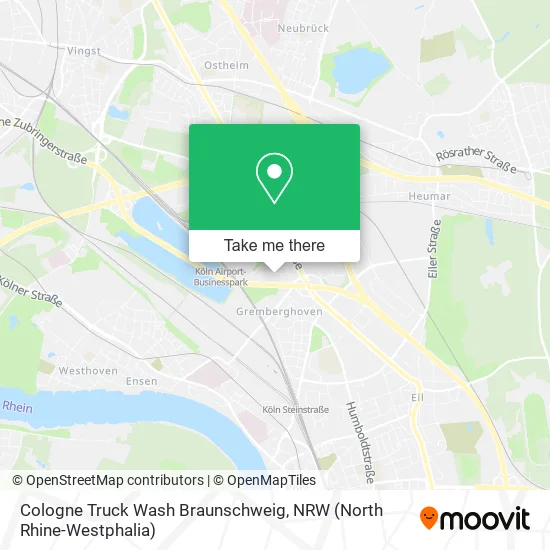 Карта Cologne Truck Wash Braunschweig