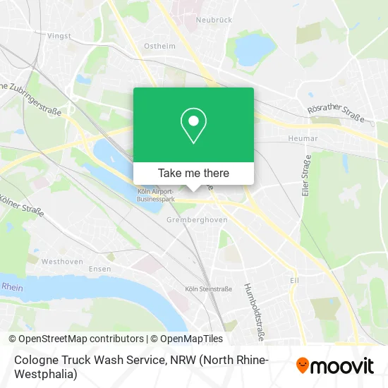 Карта Cologne Truck Wash Service
