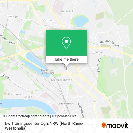 Ew Trainingscenter Cgn map