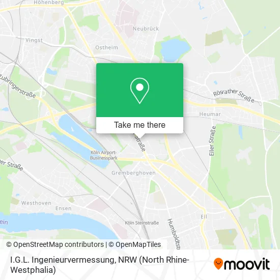 Карта I.G.L. Ingenieurvermessung