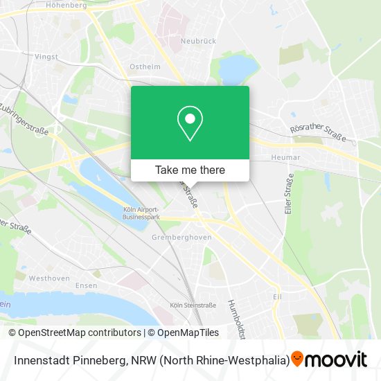 Innenstadt Pinneberg map