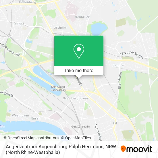 Карта Augenzentrum Augenchirurg Ralph Herrmann