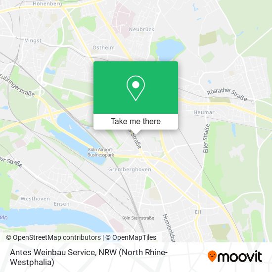 Antes Weinbau Service map