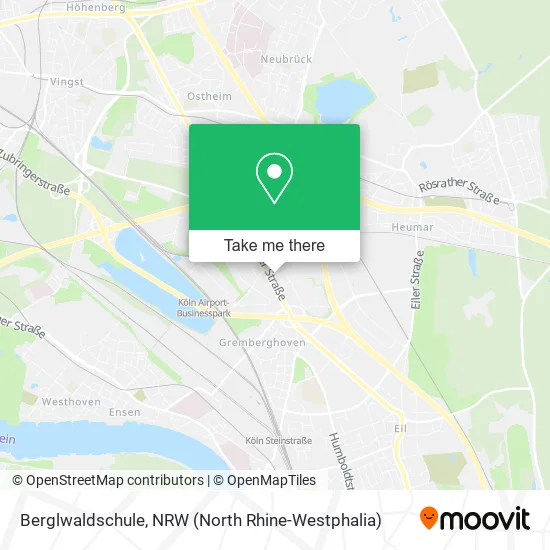 Карта Berglwaldschule