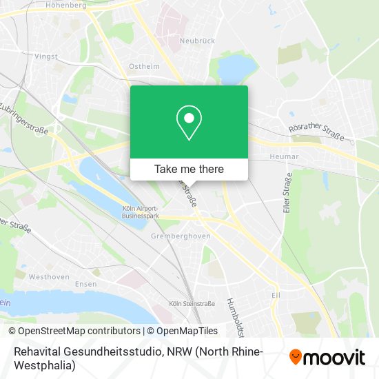 Rehavital Gesundheitsstudio map