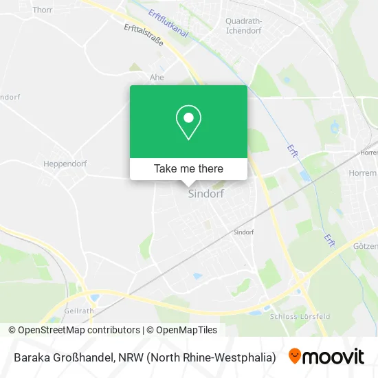 Baraka Großhandel map