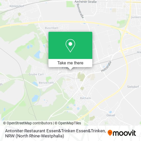 Antoniter-Restaurant Essen&Trinken Essen&Trinken map