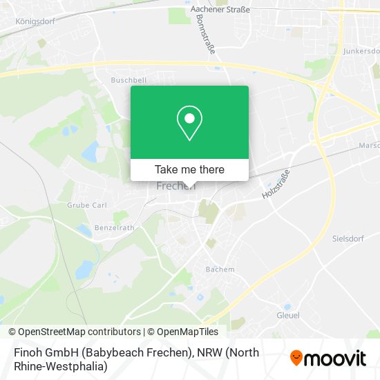 Finoh GmbH (Babybeach Frechen) map