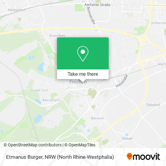 Etmanus Burger map