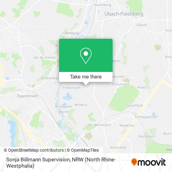 Sonja Billmann Supervision map