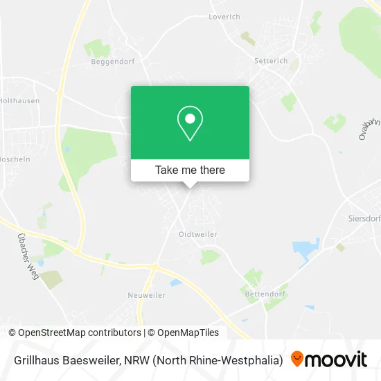 Grillhaus Baesweiler map
