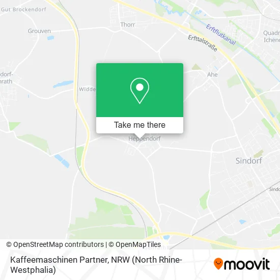 Карта Kaffeemaschinen Partner