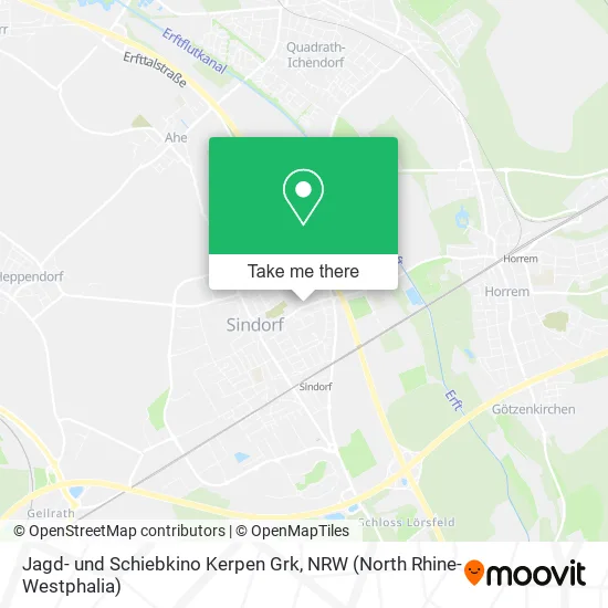 Карта Jagd- und Schiebkino Kerpen Grk