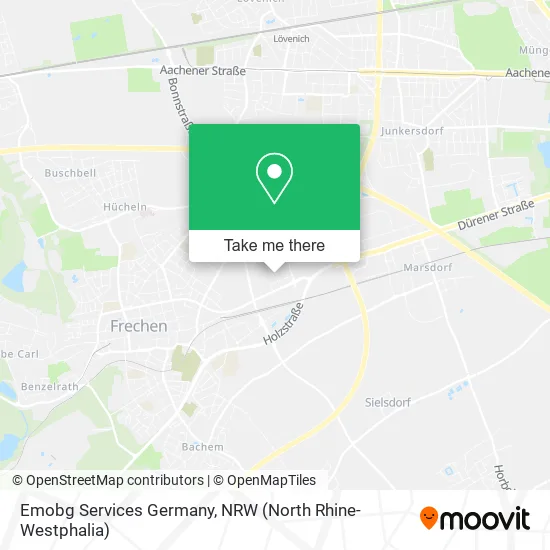 Карта Emobg Services Germany