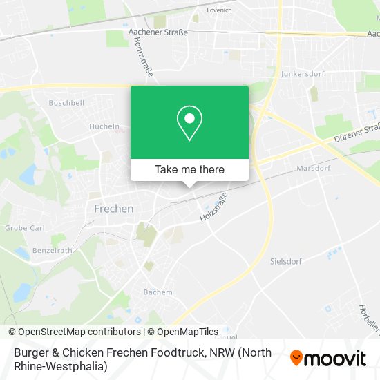 Burger & Chicken Frechen Foodtruck map