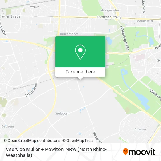 Карта Vservice Müller + Powiton
