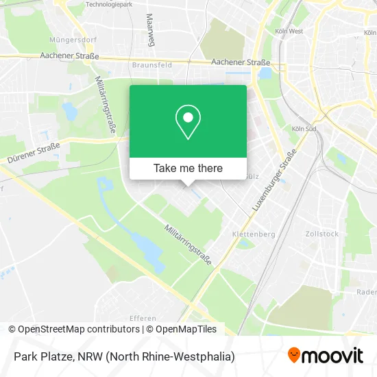 Park Platze map