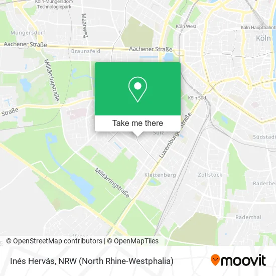 Карта Inés Hervás