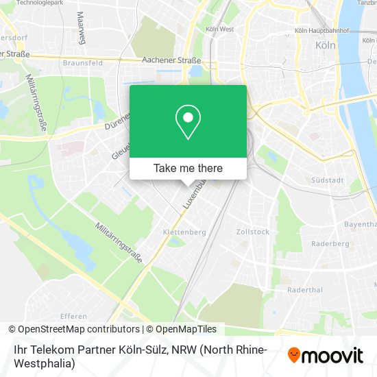 Ihr Telekom Partner Köln-Sülz map