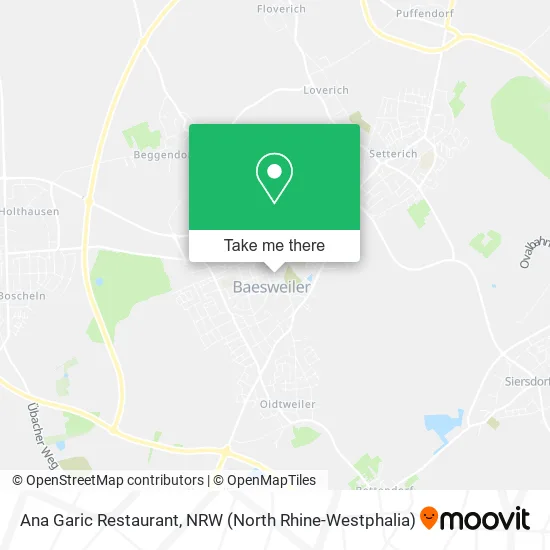 Ana Garic Restaurant map