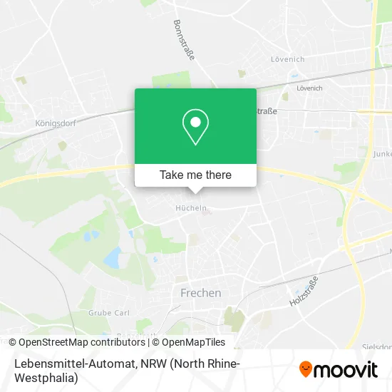 Карта Lebensmittel-Automat