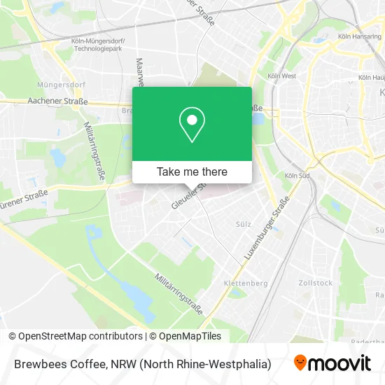 Карта Brewbees Coffee