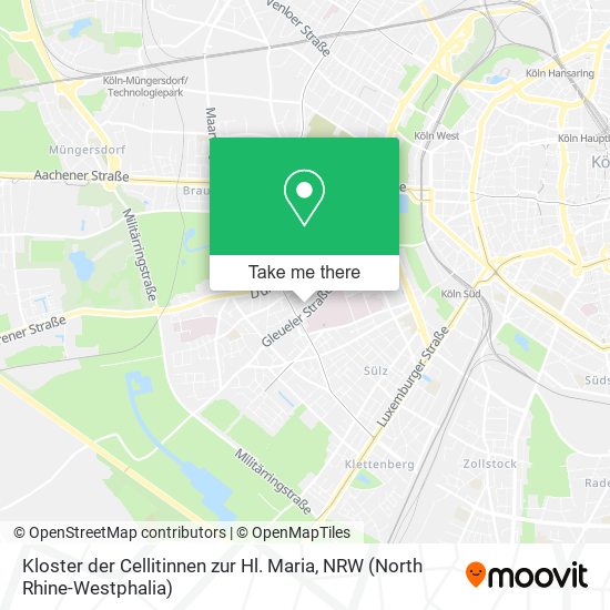 Kloster der Cellitinnen zur Hl. Maria map