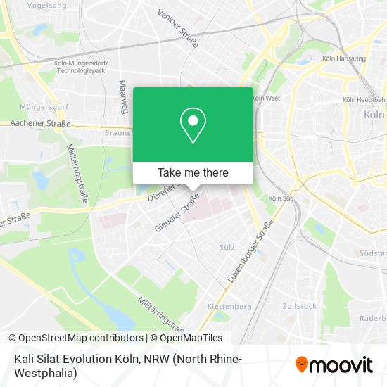 Kali Silat Evolution Köln map