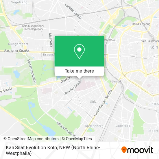 Kali Silat Evolution Köln map