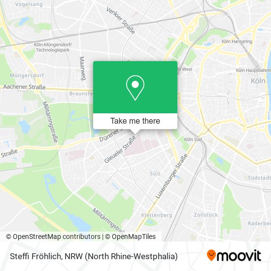 Steffi Fröhlich map